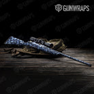 Cumulus Blue Urban Night Camo Rifle Gun Skin Vinyl Wrap