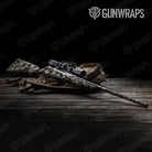 Cumulus Militant Charcoal Camo Rifle Gun Skin Vinyl Wrap