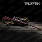 Cumulus Vampire Red Camo Rifle Gun Skin Vinyl Wrap