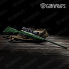 Digital Elite Green Camo Rifle Gun Skin Vinyl Wrap