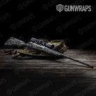 Digital Midnight Camo Rifle Gun Skin Vinyl Wrap