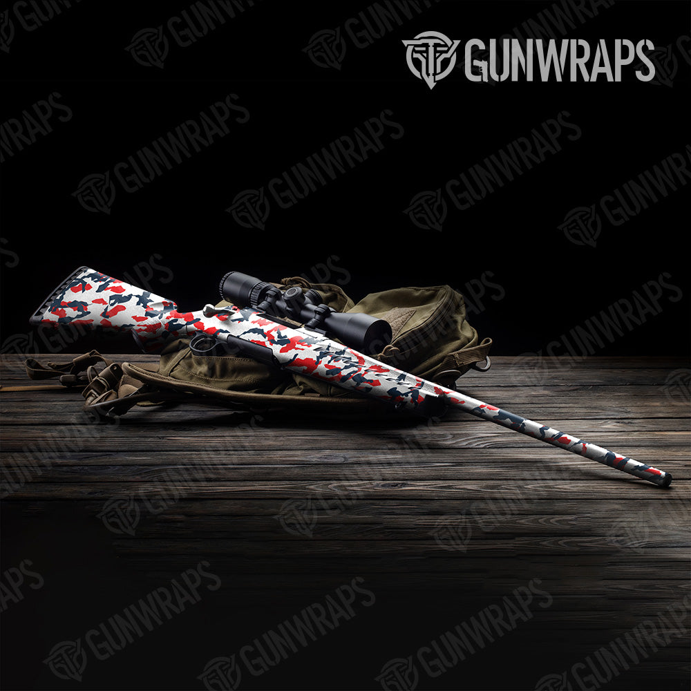 Erratic America Camo Rifle Gun Skin Vinyl Wrap