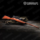 Erratic Elite Orange Camo Rifle Gun Skin Vinyl Wrap