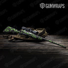 Erratic Metro Green Camo Rifle Gun Skin Vinyl Wrap