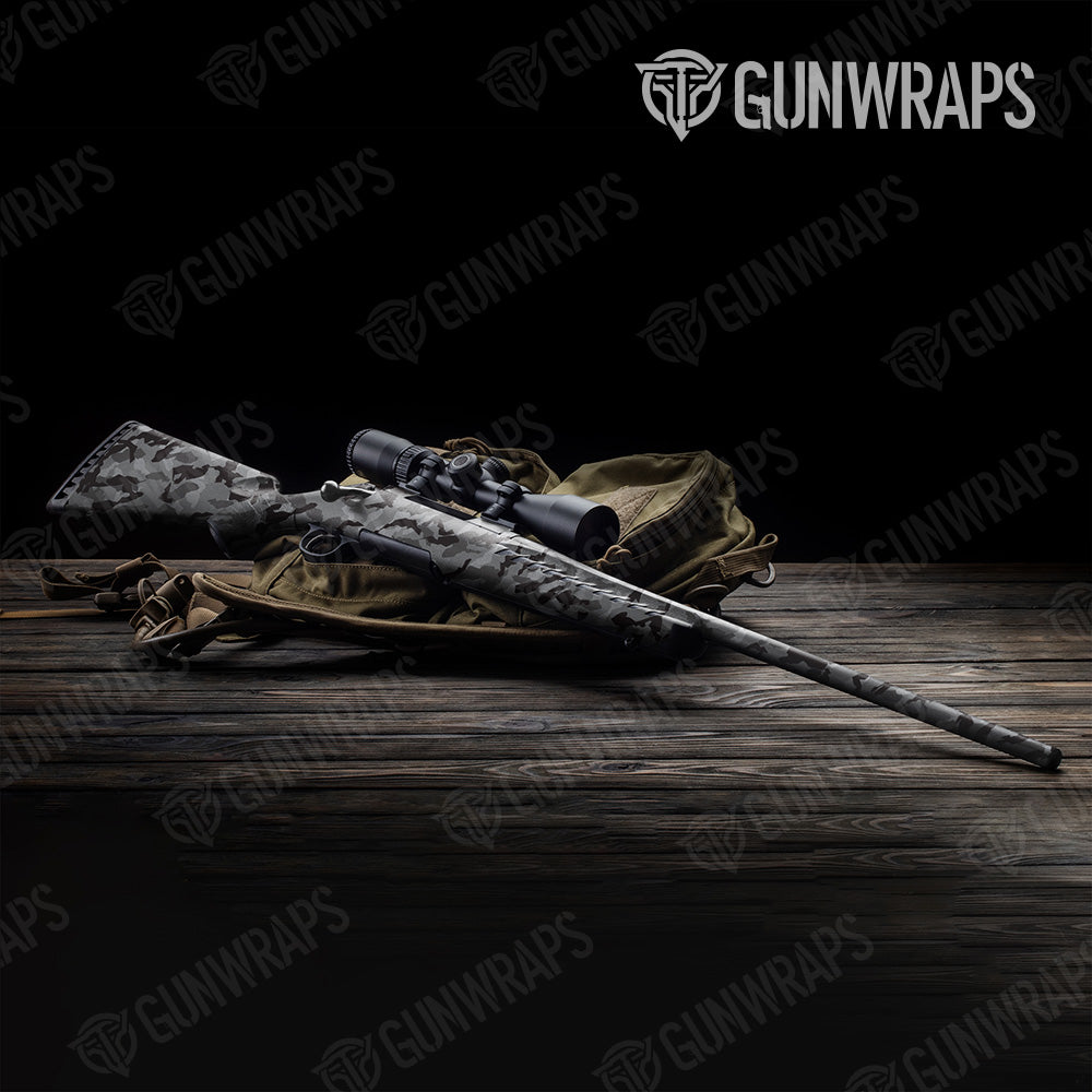 Erratic Midnight Camo Rifle Gun Skin Vinyl Wrap