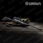 Galaxy Grey Rifle Gun Skin Vinyl Wrap