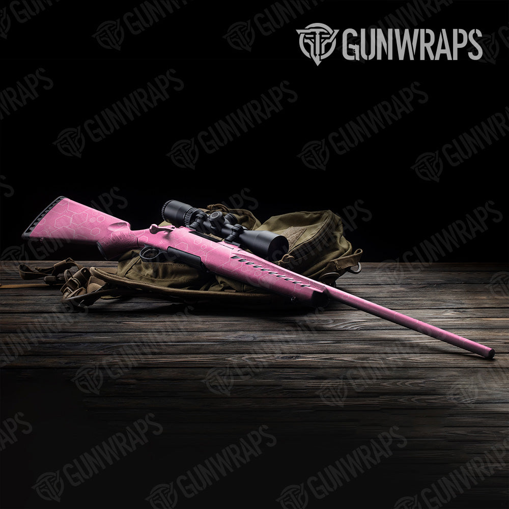 Hex DNA Elite Pink Rifle Gun Skin Vinyl Wrap