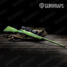 Hex DNA Magenta Lime Rifle Gun Skin Vinyl Wrap