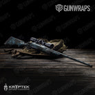 Rifle Kryptek Neptune Camo Gun Skin Vinyl Wrap