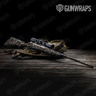 Ragged Militant Blood Camo Rifle Gun Skin Vinyl Wrap