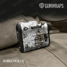 Rangefinder Substrate Snowfall Camo Gear Skin Vinyl Wrap Film