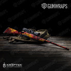 Rifle Kryptek Lava Camo Gun Skin Vinyl Wrap