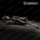 Shredded Urban Night Camo Rifle Gun Skin Vinyl Wrap