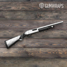 Sharp Elite White Camo Shotgun Gun Skin Vinyl Wrap