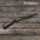 Sharp Militant Red Camo Shotgun Gun Skin Vinyl Wrap