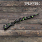 Shattered Metro Green Camo Shotgun Gun Skin Vinyl Wrap