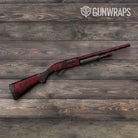 Shattered Vampire Red Camo Shotgun Gun Skin Vinyl Wrap