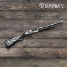 Stickerbomb Grey Shotgun Gun Skin Vinyl Wrap