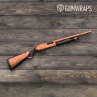 Bandana Orange White Shotgun Gun Skin Vinyl Wrap