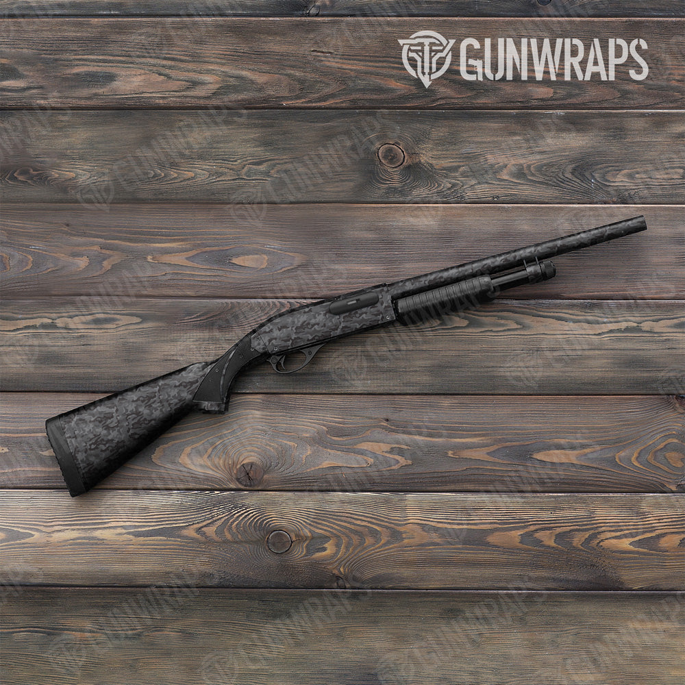 Classic Elite Black Camo Shotgun Gun Skin Vinyl Wrap