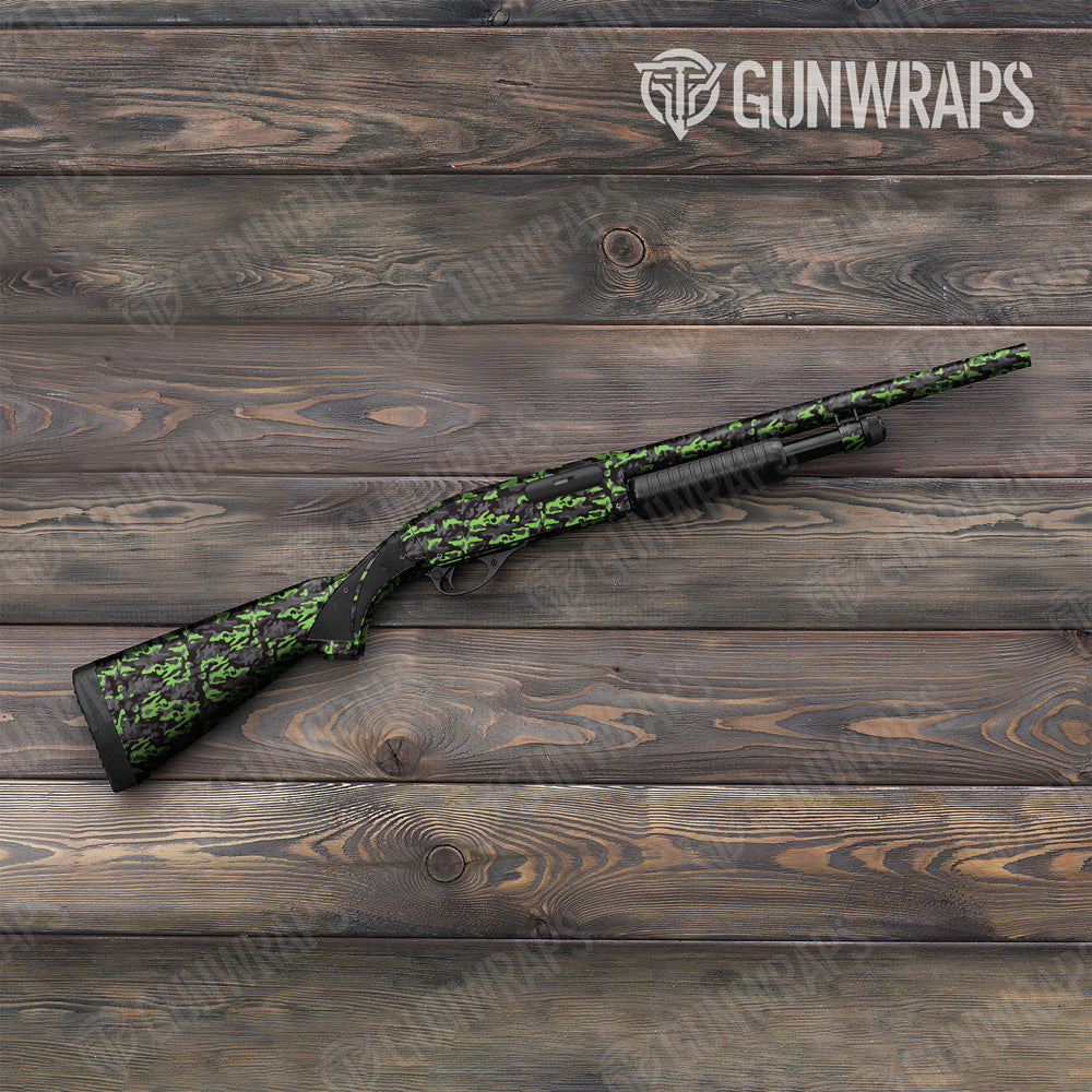 Classic Metro Green Camo Shotgun Gun Skin Vinyl Wrap