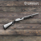 Classic Snow Camo Shotgun Gun Skin Vinyl Wrap