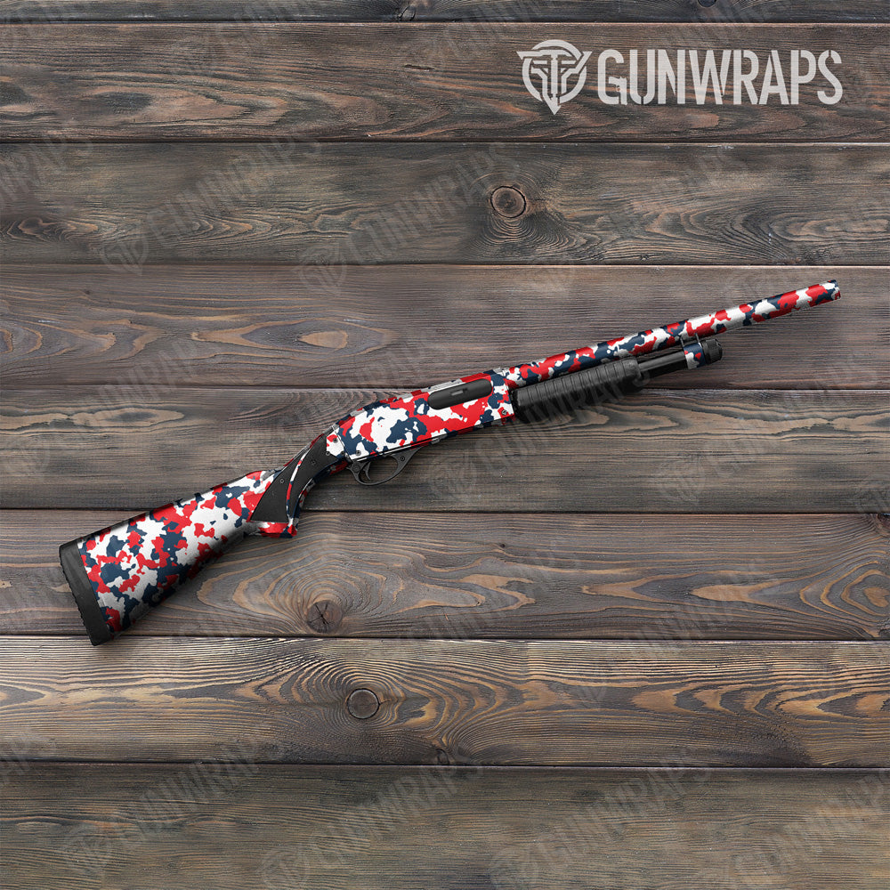 Cumulus America Camo Shotgun Gun Skin Vinyl Wrap