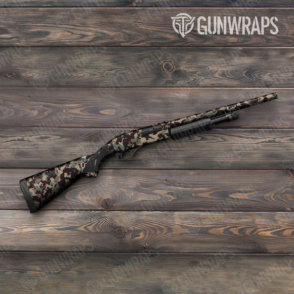 Cumulus Militant Blood Camo Shotgun Gun Skin Vinyl Wrap