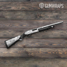 Damascus White Shotgun Gun Skin Vinyl Wrap