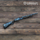 Digital Baby Blue Camo Shotgun Gun Skin Vinyl Wrap