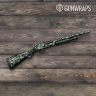 Digital Green Tiger Camo Shotgun Gun Skin Vinyl Wrap