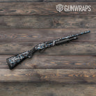 Digital Urban Blue Camo Shotgun Gun Skin Vinyl Wrap