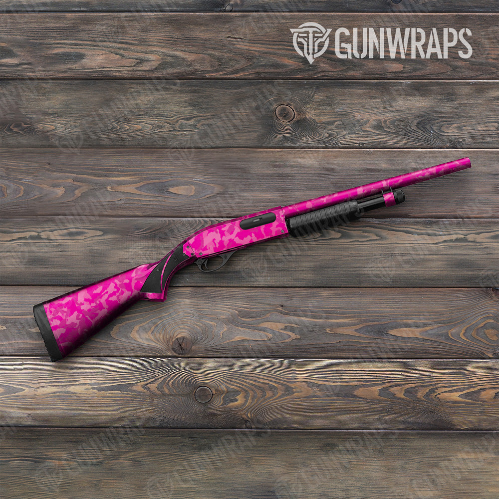 Erratic Elite Magenta Camo Shotgun Gun Skin Vinyl Wrap