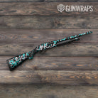 Erratic Tiffany Blue Tiger Camo Shotgun Gun Skin Vinyl Wrap