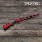 Hex DNA Elite Red Shotgun Gun Skin Vinyl Wrap