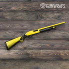 Hex DNA Elite Yellow Shotgun Gun Skin Vinyl Wrap