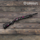 Hex DNA Magenta Lime Shotgun Gun Skin Vinyl Wrap