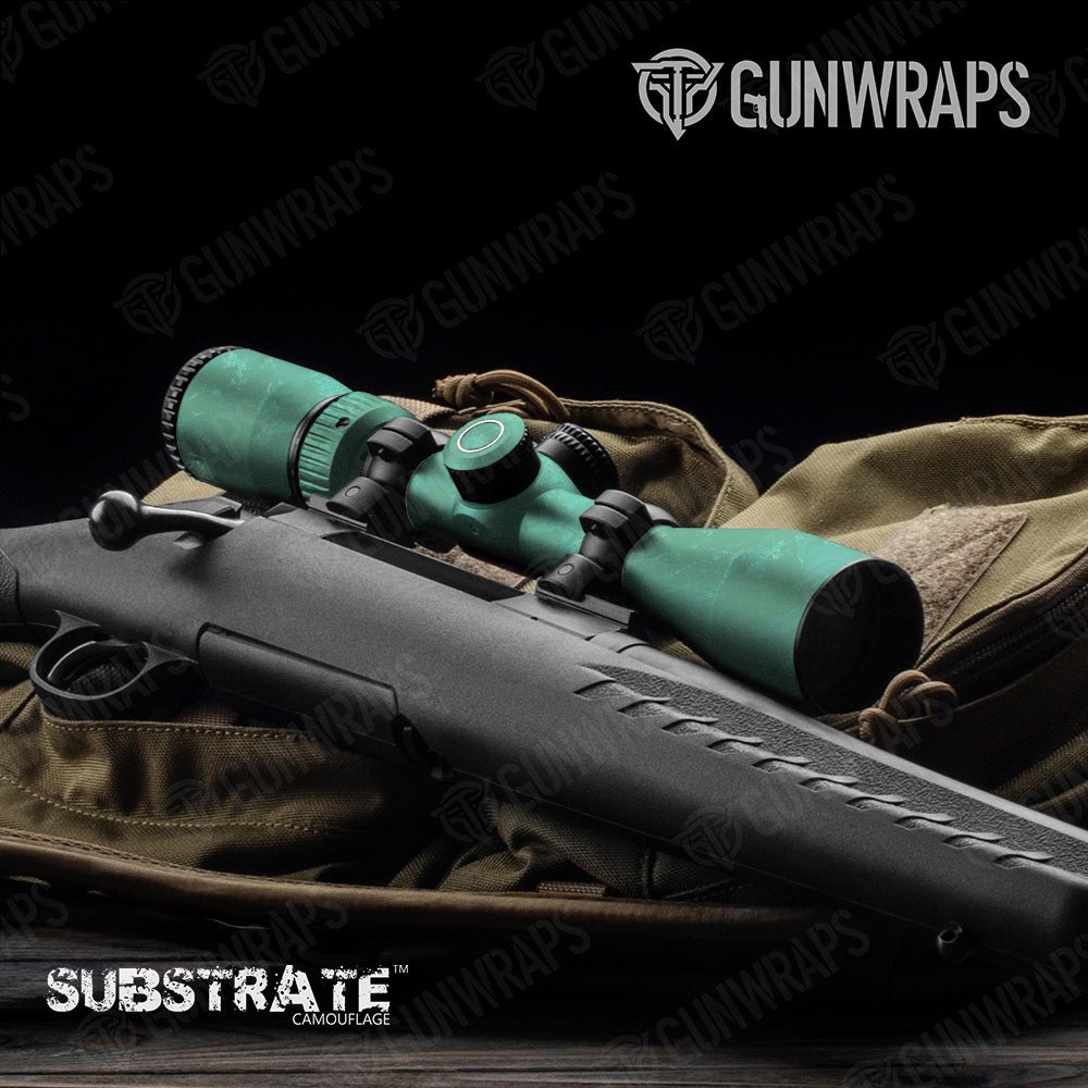 Scope Substrate Saltwater Camo Gear Skin Vinyl Wrap Film