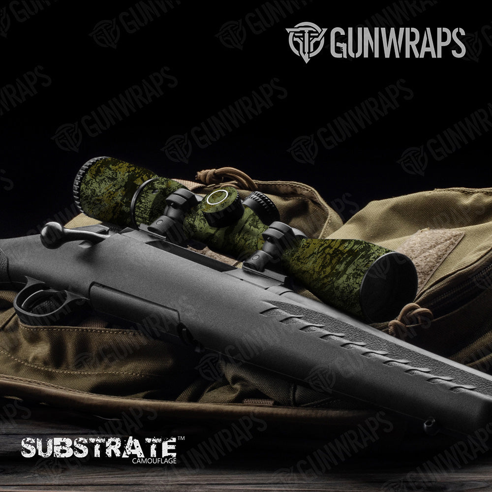 Scope Substrate Shadowbark Camo Gear Skin Vinyl Wrap Film