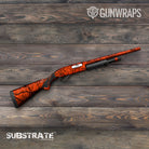 Shotgun Substrate Safety Stalker Camo Gun Skin Vinyl Wrap Film