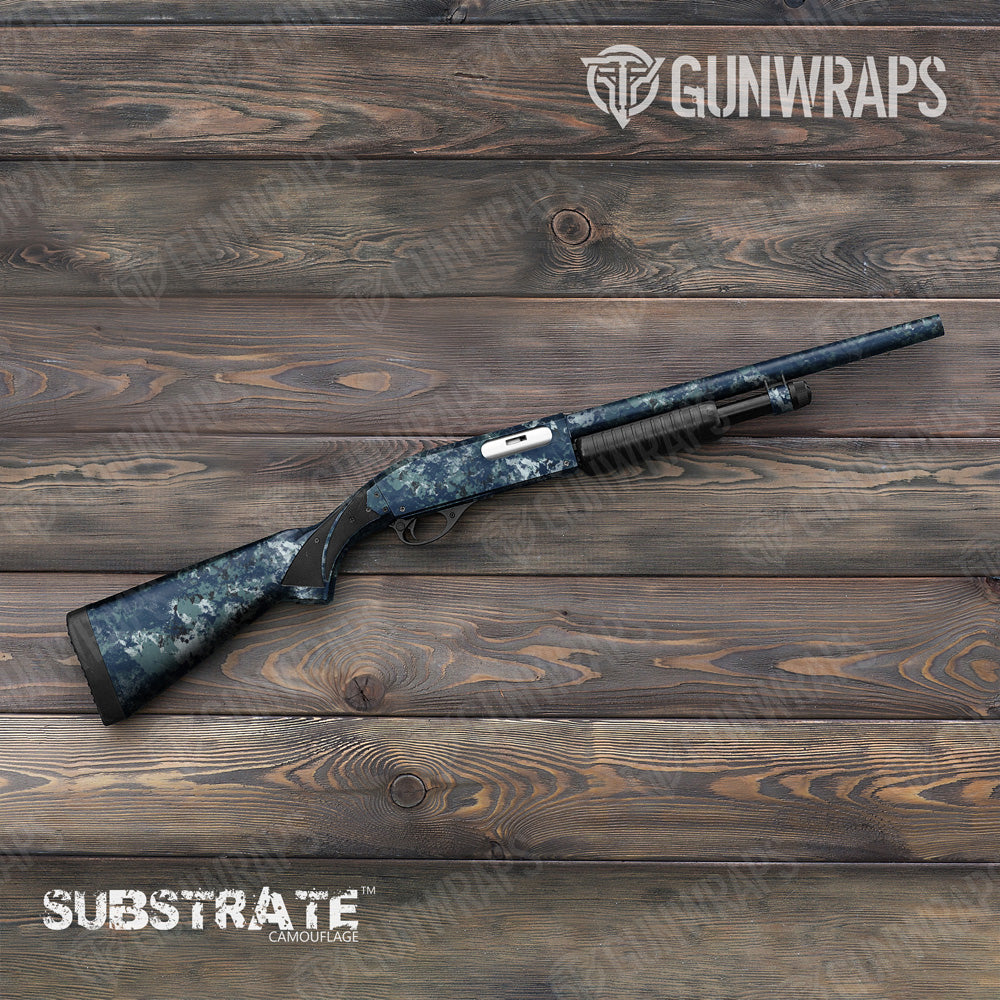 Shotgun Substrate Saipan Camo Gun Skin Vinyl Wrap Film