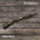 Shotgun Substrate Savannah Stalker Camo Gun Skin Vinyl Wrap Film