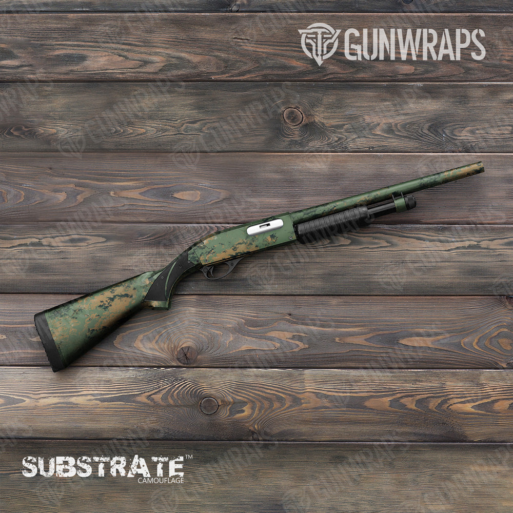 Shotgun Substrate Semper-Fi Camo Gun Skin Vinyl Wrap Film