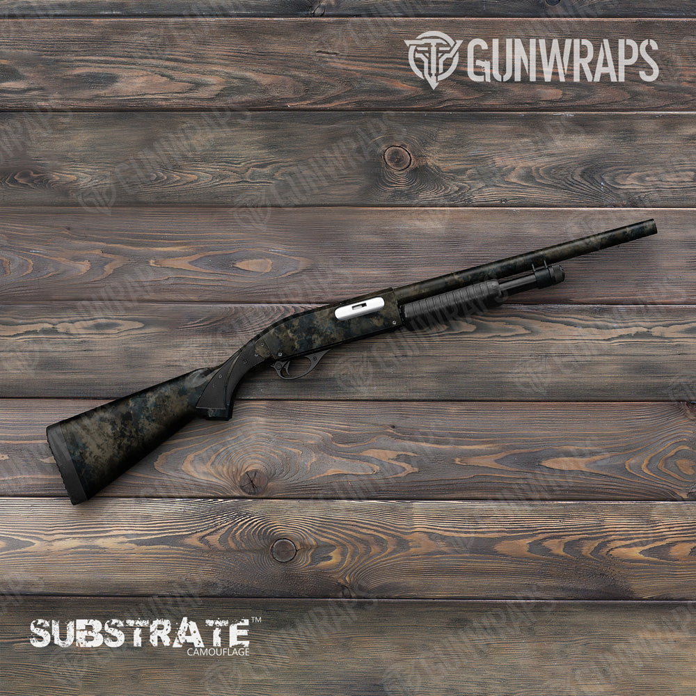 Shotgun Substrate Shadow-Op Camo Gun Skin Vinyl Wrap Film