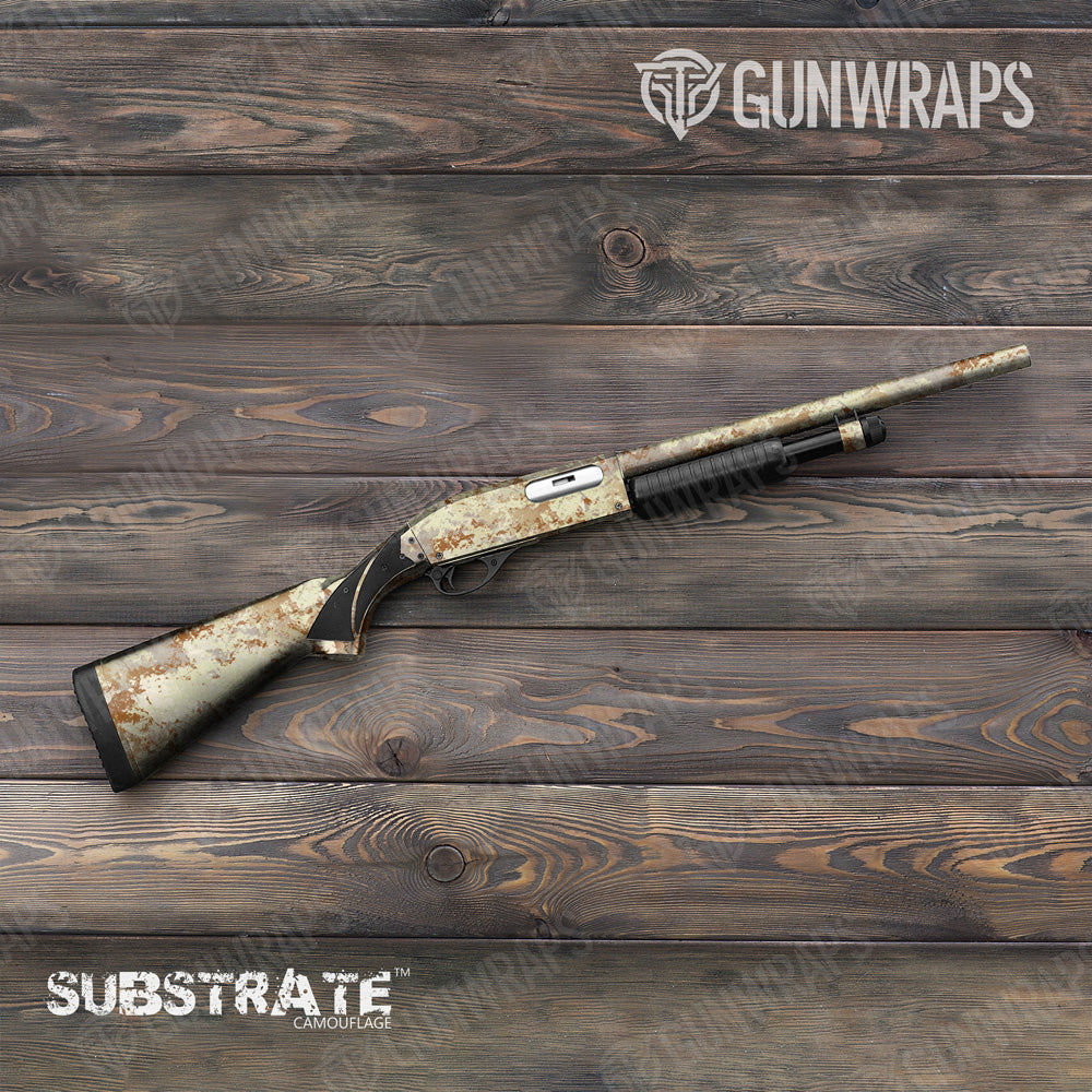 Shotgun Substrate Simpson-Desert Camo Gun Skin Vinyl Wrap Film