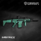 Tactical Substrate Saltwater Camo Gun Skin Vinyl Wrap Film