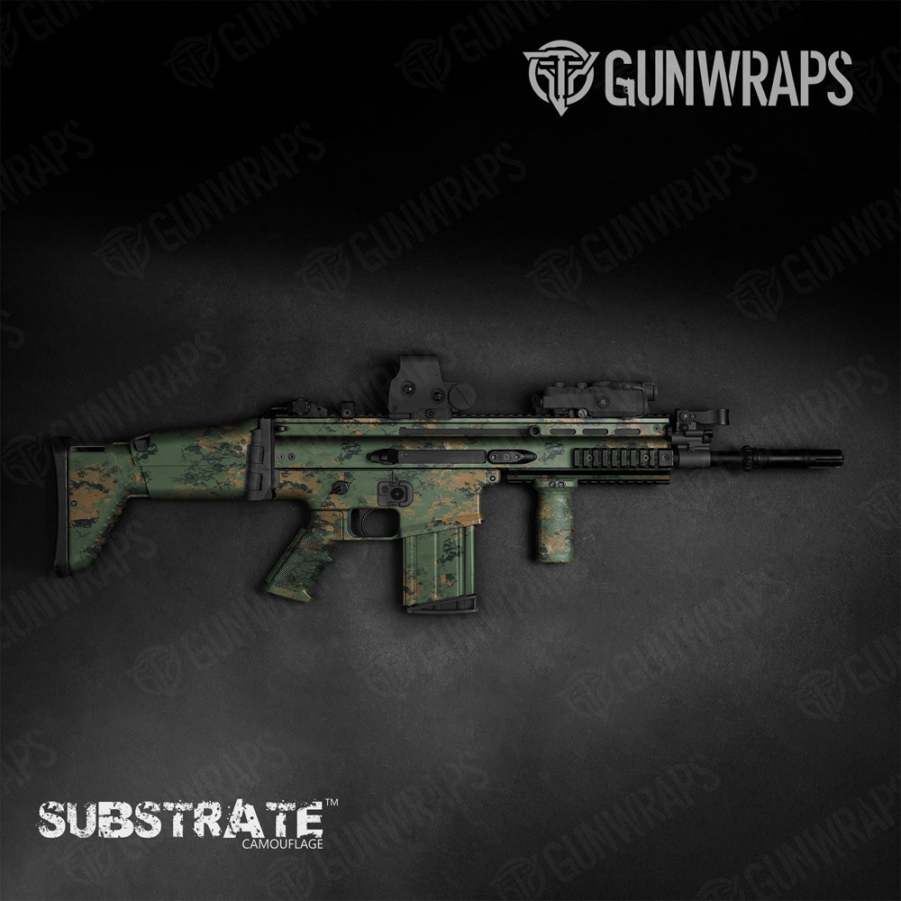 Tactical Substrate Semper-Fi Camo Gun Skin Vinyl Wrap Film