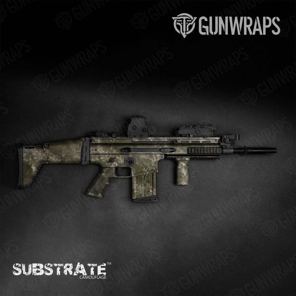 Tactical Substrate Sierra Camo Gun Skin Vinyl Wrap Film