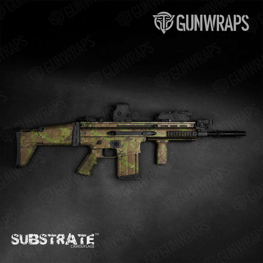 Tactical Substrate Springfield Camo Gun Skin Vinyl Wrap Film