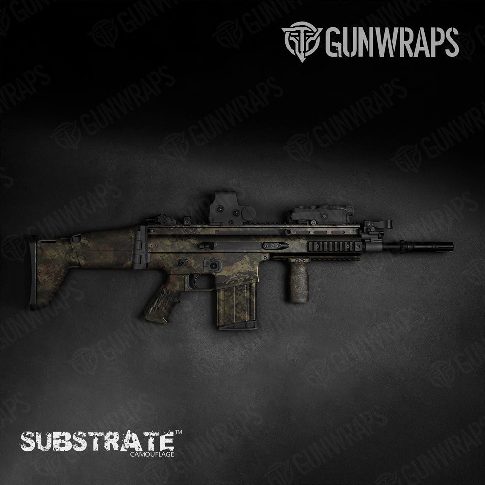 Tactical Substrate Stuttgart Camo Gun Skin Vinyl Wrap Film